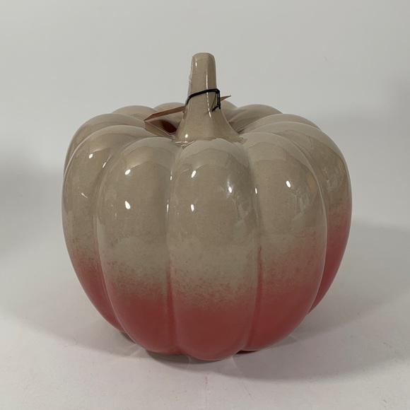 Ceramic Fall Pumpkin Seasonal Decor - Picture 3 of 7